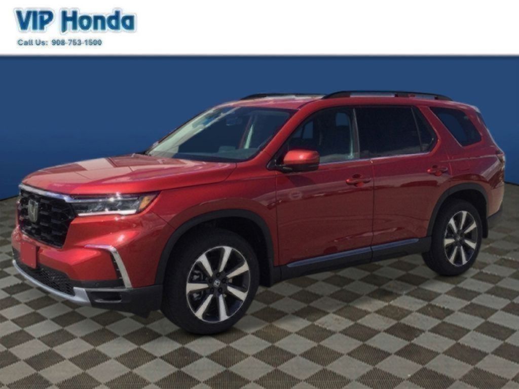Radiant Red 2025 Honda Pilot Touring AWD SUV / Crossover All-Wheel Drive Automatic