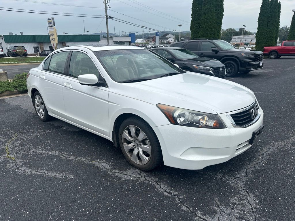 Taffeta White 2010 Honda Accord Sedan Front-Wheel Drive 5-Speed Automatic Overdrive