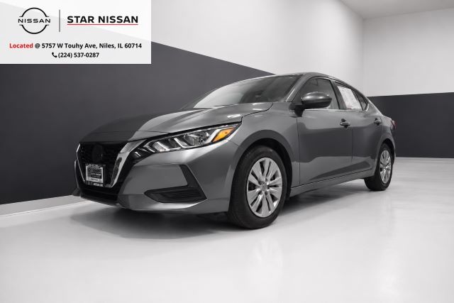 Gray (Gun Metallic) 2023 Nissan Sentra Sedan Front-Wheel Drive Continuously Variable Transmission