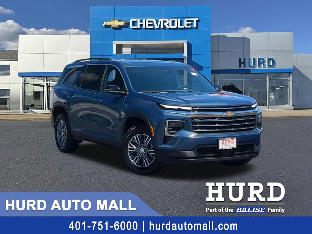 Lakeshore Blue Metallic 2026 Chevrolet Traverse SUV / Crossover Four-Wheel Drive 8-Speed Automatic