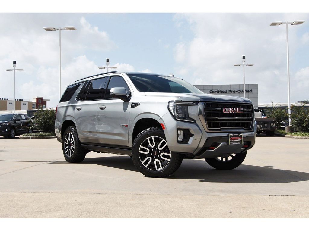 2024 GMC Yukon AT4 Silver at Bayway Cadillac of The Woodlands