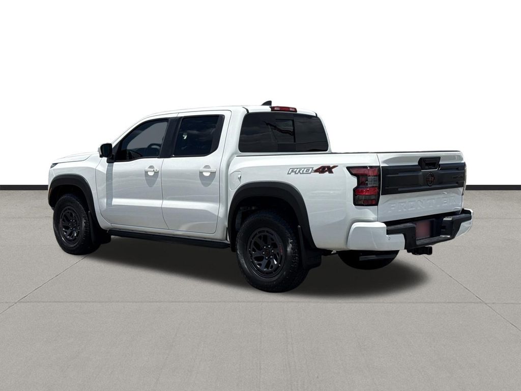 2025 Nissan Frontier PRO-4X White at Central Houston Nissan