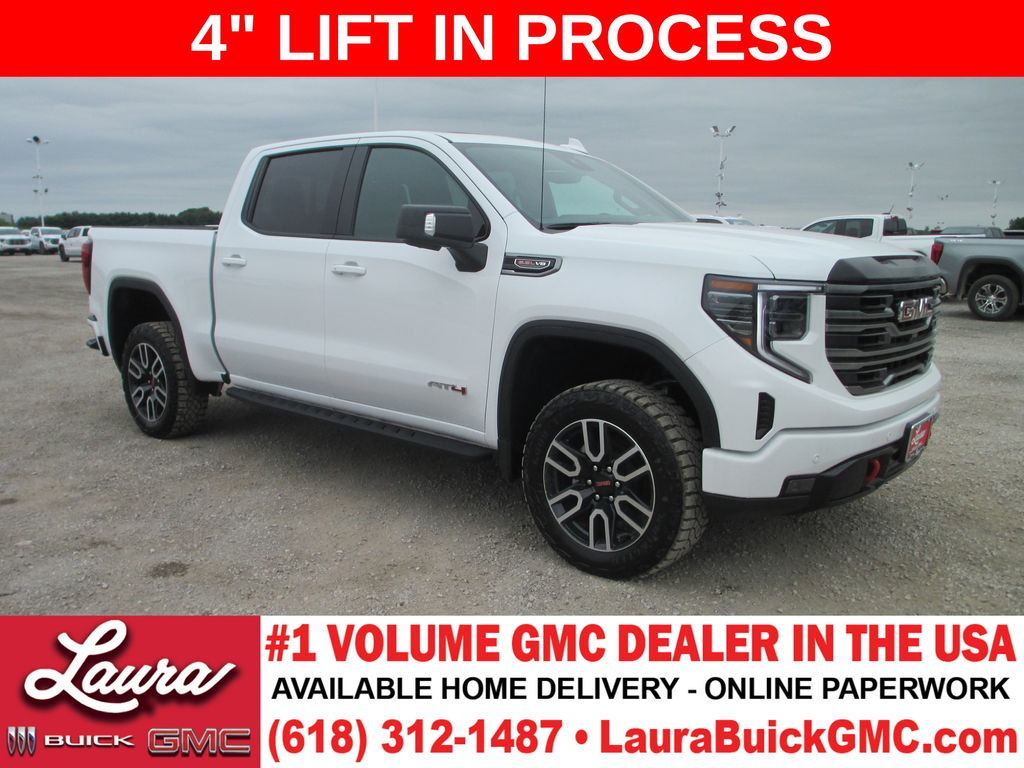 Summit White 2026 GMC Sierra 1500 Pickup Truck Four-Wheel Drive Automatic