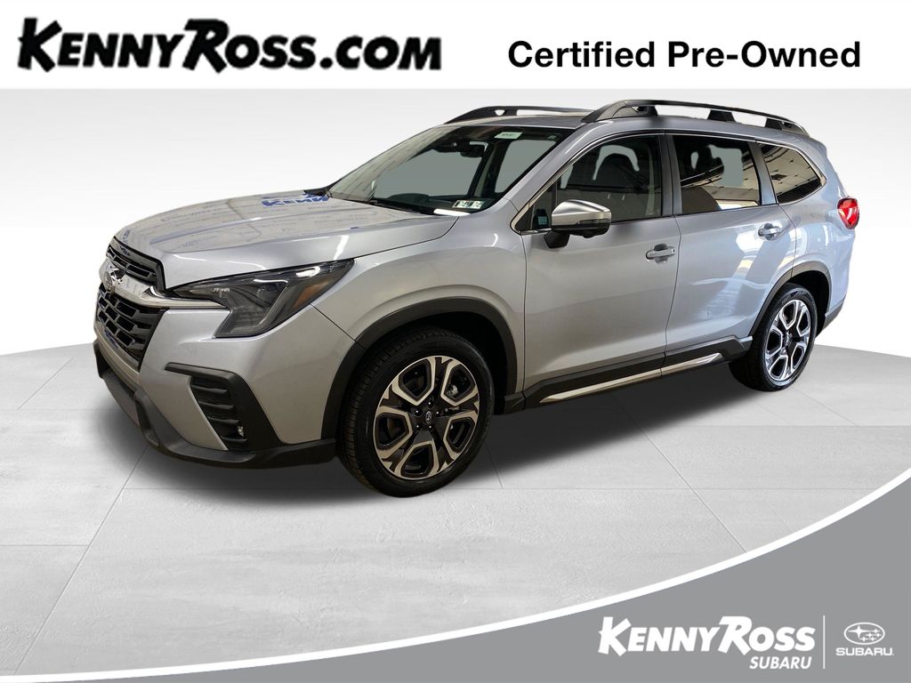 Ice Silver Metallic 2023 Subaru Ascent Limited 8-Passenger AWD SUV / Crossover All-Wheel Drive Continuously Variable Transmission