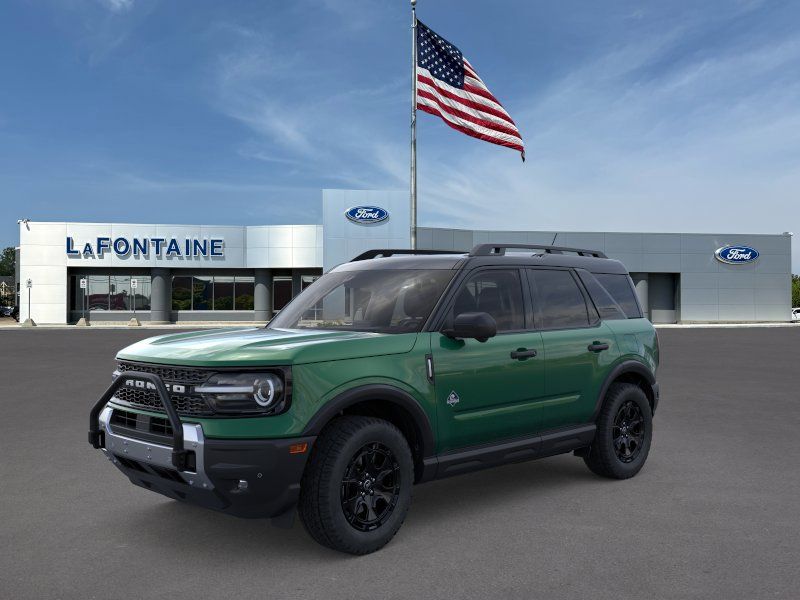 Green Metallic 2025 Ford Bronco Sport Outer Banks AWD SUV / Crossover All-Wheel Drive 8-Speed Automatic