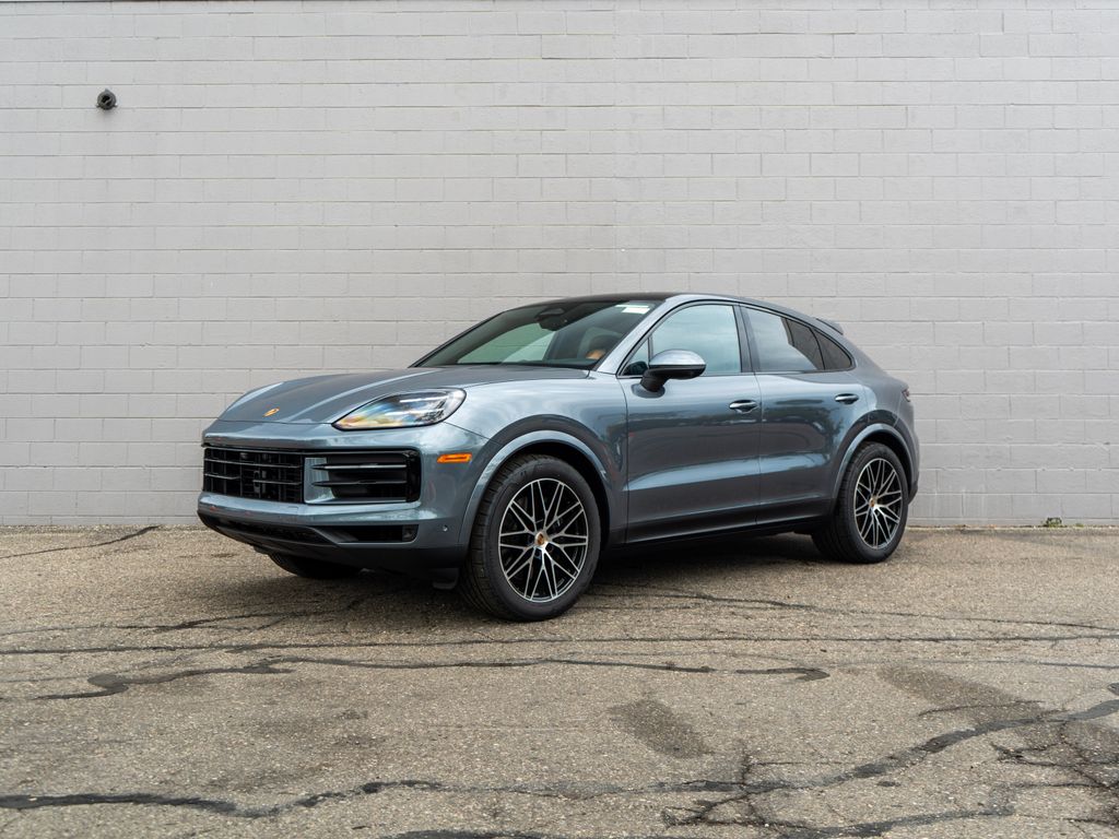 Gray 2026 Porsche Cayenne Coupe Coupe All-Wheel Drive 8-Speed Automatic