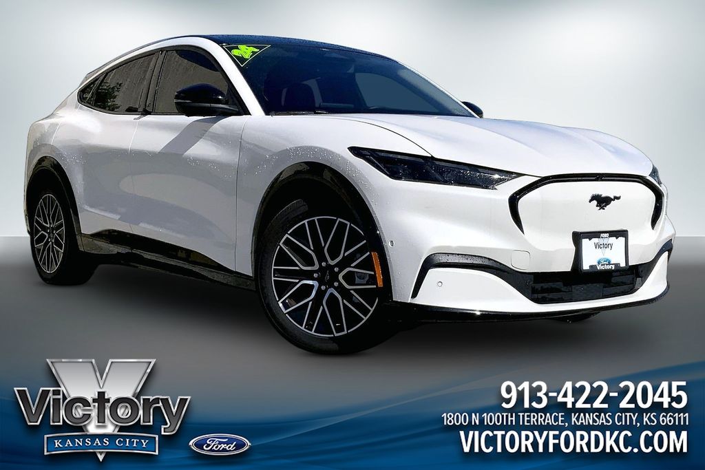 Star White Metallic Tri-Coat 2024 Ford Mustang Mach-E Premium RWD SUV / Crossover Rear-Wheel Drive Automatic