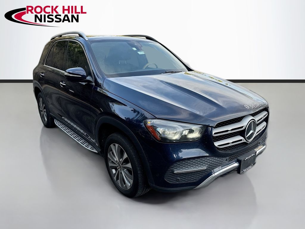 Brilliant Blue Metallic 2020 Mercedes-Benz GLE 450 4MATIC SUV / Crossover All-Wheel Drive 9-Speed Automatic