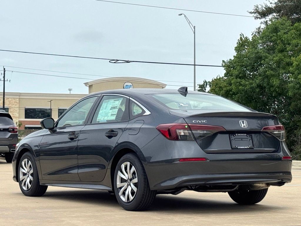 2026 Honda Civic LX Gray at Community Honda