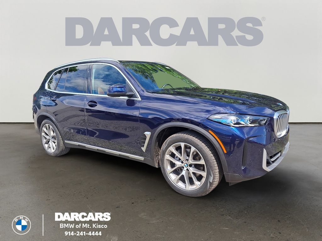 Tanzanite Blue II Metallic 2024 BMW X5 SUV / Crossover All-Wheel Drive 8-Speed Automatic