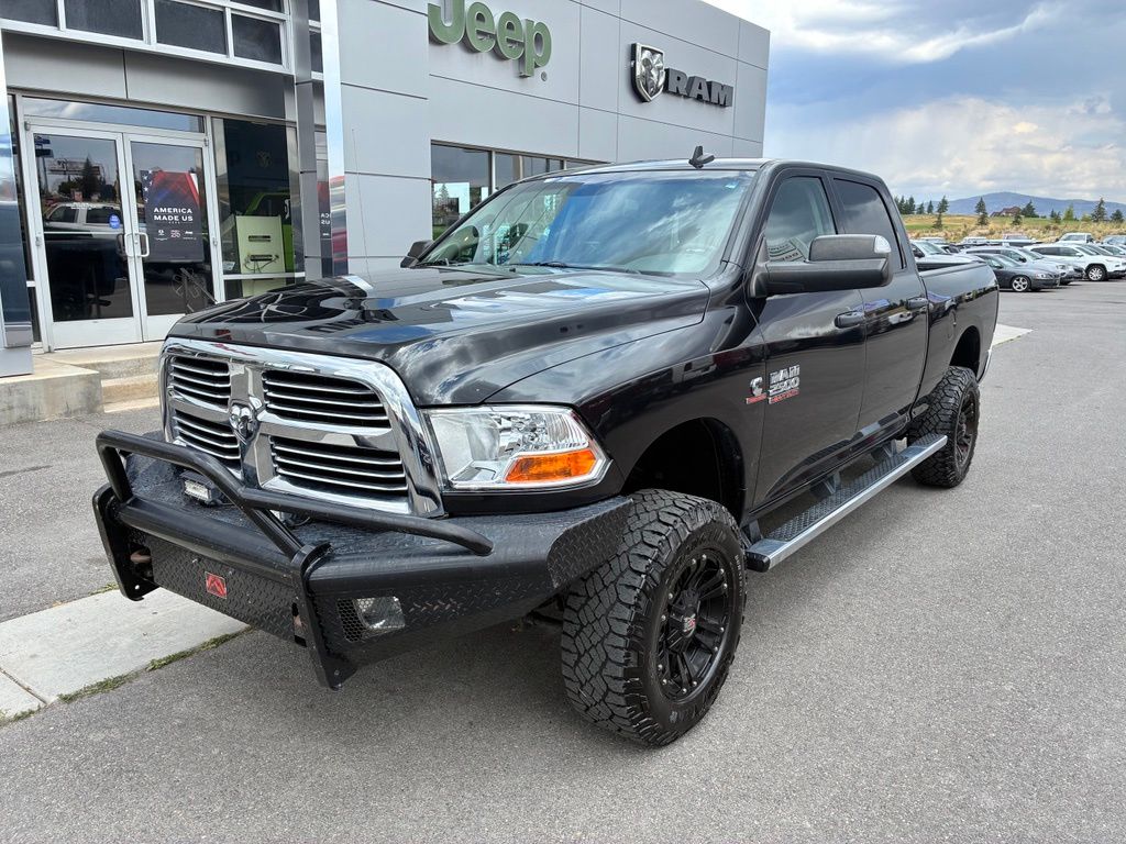 Brilliant Black Crystal Pearlcoat 2016 RAM 2500 Pickup Truck Four-Wheel Drive 6-Speed Automatic