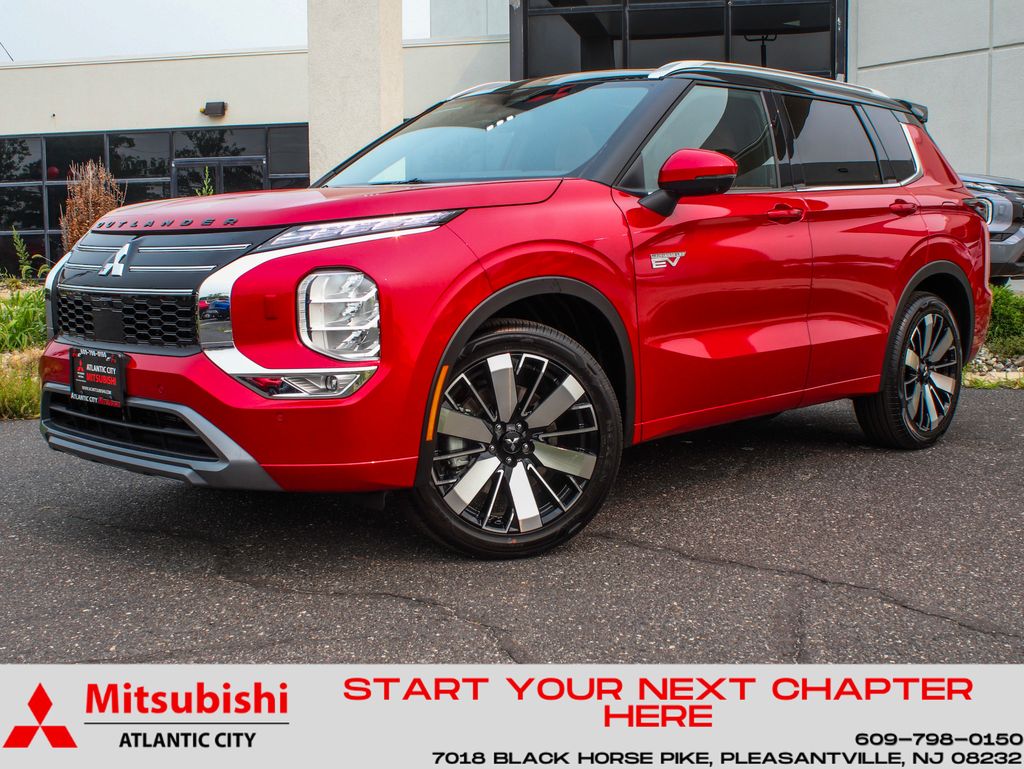 Red Diamond/Black Roof 2026 Mitsubishi Outlander Hybrid Plug-in SUV / Crossover  1-Speed Automatic