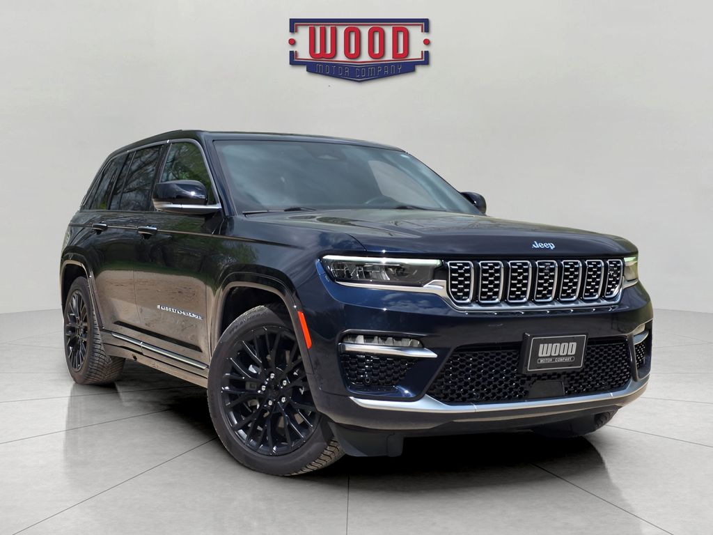 Midnight Sky 2023 Jeep Grand Cherokee 4xe Summit Reserve 4WD SUV / Crossover Four-Wheel Drive 8-Speed Automatic
