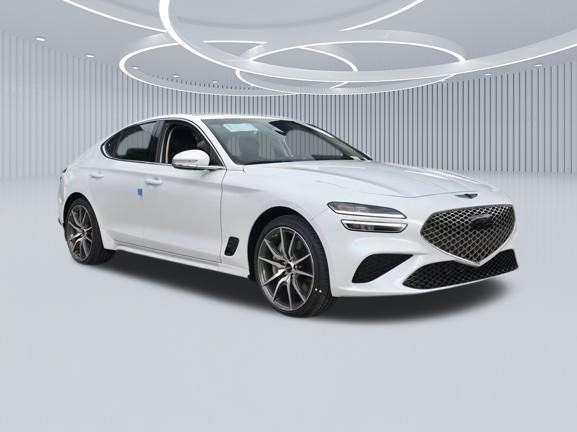 Uyuni White 2026 Genesis G70 Sedan All-Wheel Drive 8-Speed Automatic