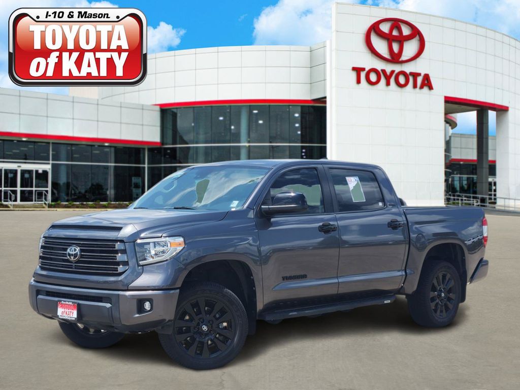 Magnetic Gray Metallic 2021 Toyota Tundra Pickup Truck Four-Wheel Drive 6-Speed Automatic