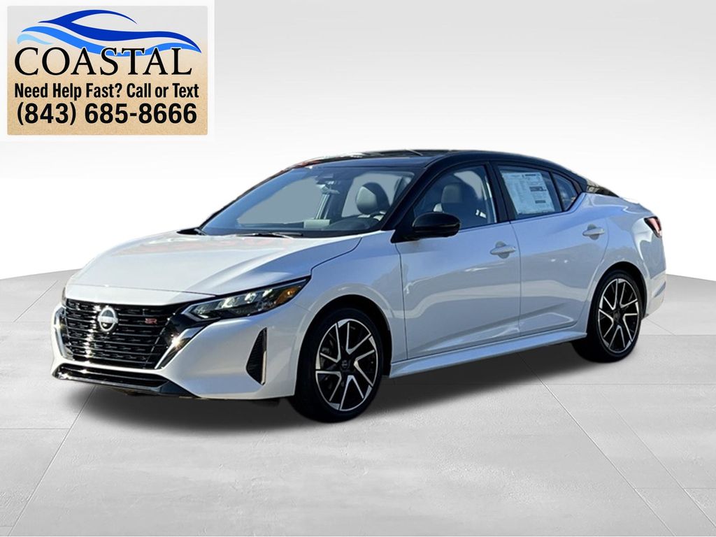 2025 Nissan Sentra SR White at Lugoff Nissan