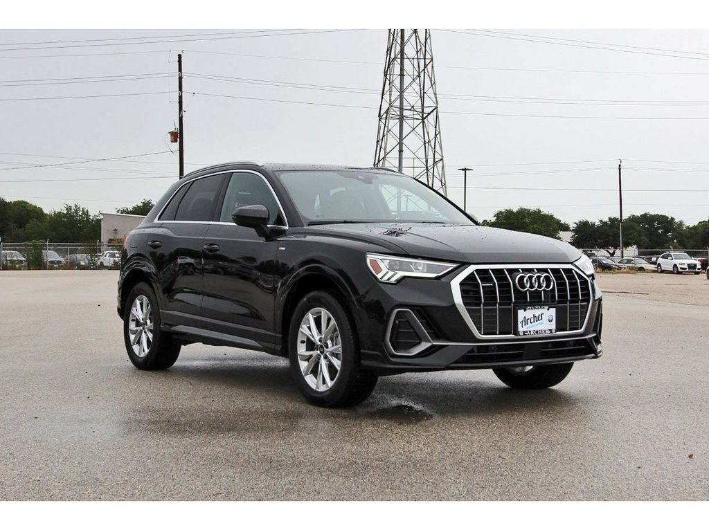 Mythos Black Metallic 2025 Audi Q3 SUV / Crossover All-Wheel Drive 8-Speed Automatic