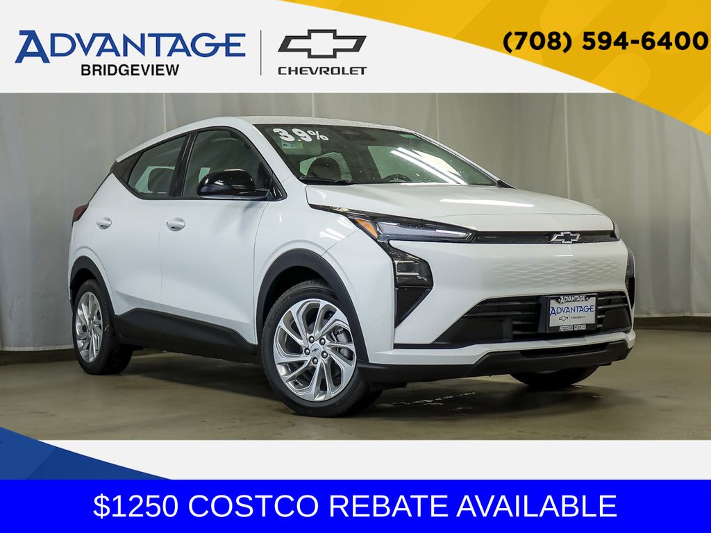 Summit White 2027 Chevrolet Bolt SUV / Crossover Front-Wheel Drive 1-Speed Automatic