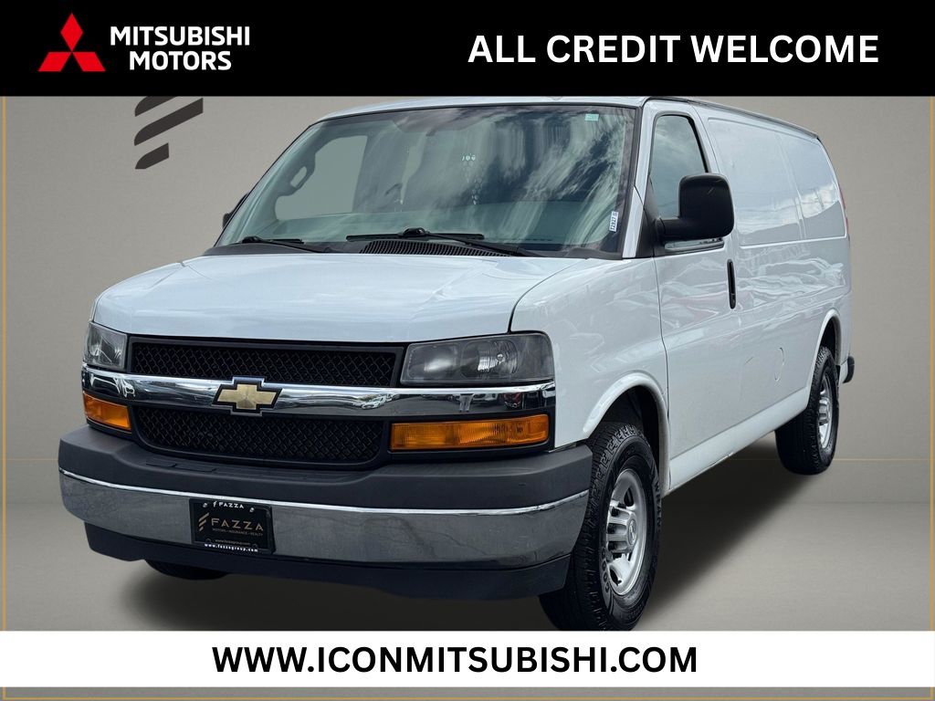 Summit White 2021 Chevrolet Express Cargo Van Rear-Wheel Drive 6-Speed Automatic Overdrive