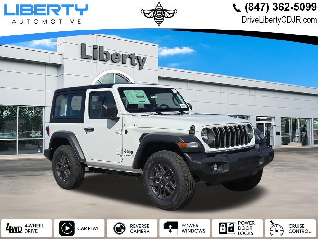 Bright White Clearcoat 2026 Jeep Wrangler SUV / Crossover Four-Wheel Drive 8-Speed Automatic