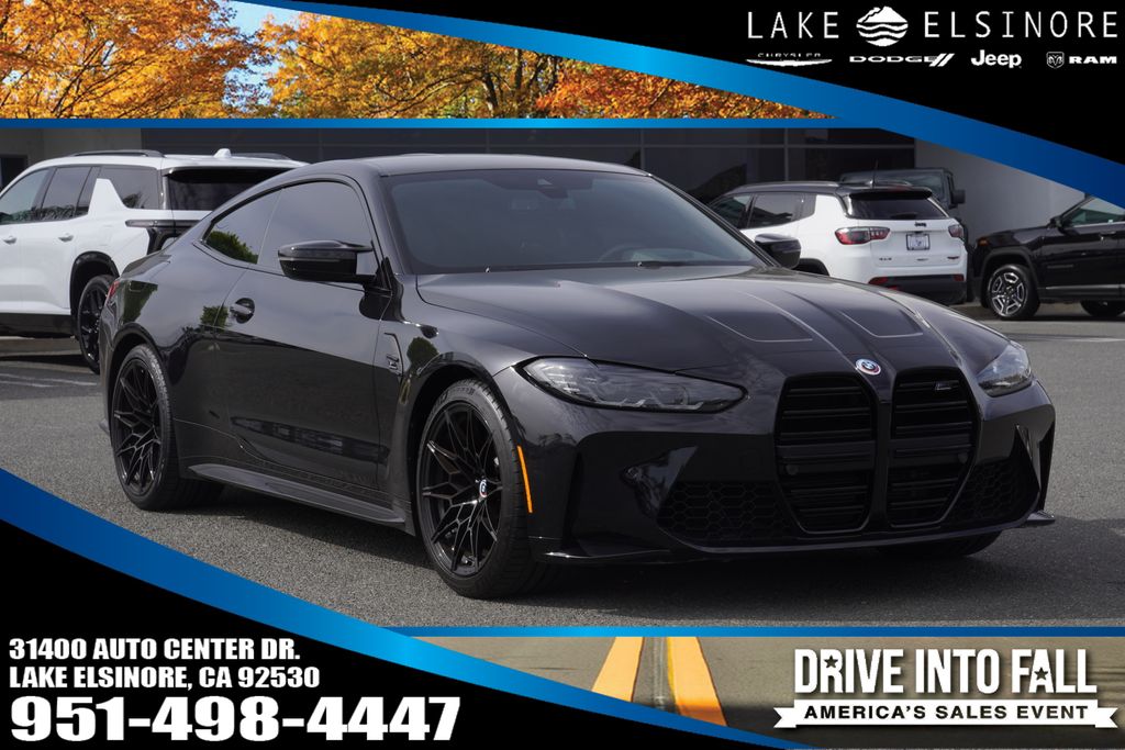 Black Sapphire Metallic 2023 BMW M4 Coupe Rear-Wheel Drive 8-Speed Automatic