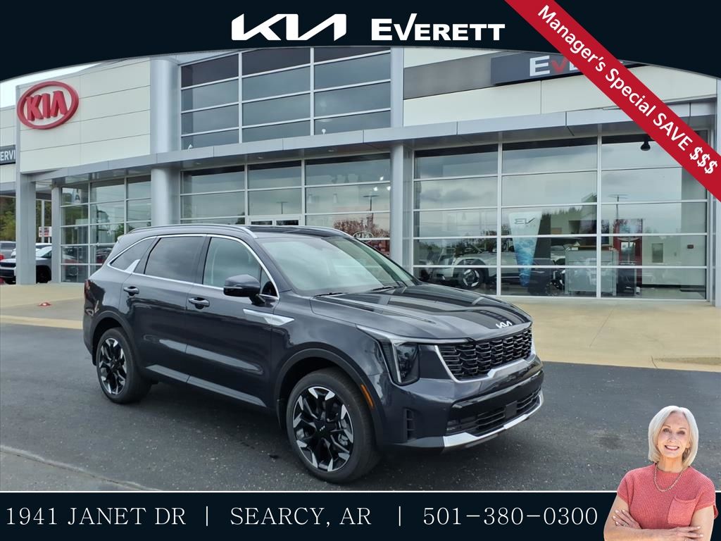 Ebony Black 2026 Kia Sorento SUV / Crossover All-Wheel Drive 8-Speed Dual Clutch