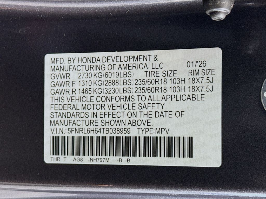 Thumbnail: 2026 Honda Odyssey - 31