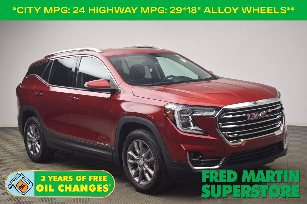 used 2024 GMC Terrain car, priced at $21,000