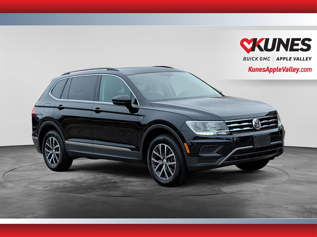 Deep Black 2020 Volkswagen Tiguan SUV / Crossover All-Wheel Drive 8-Speed Automatic