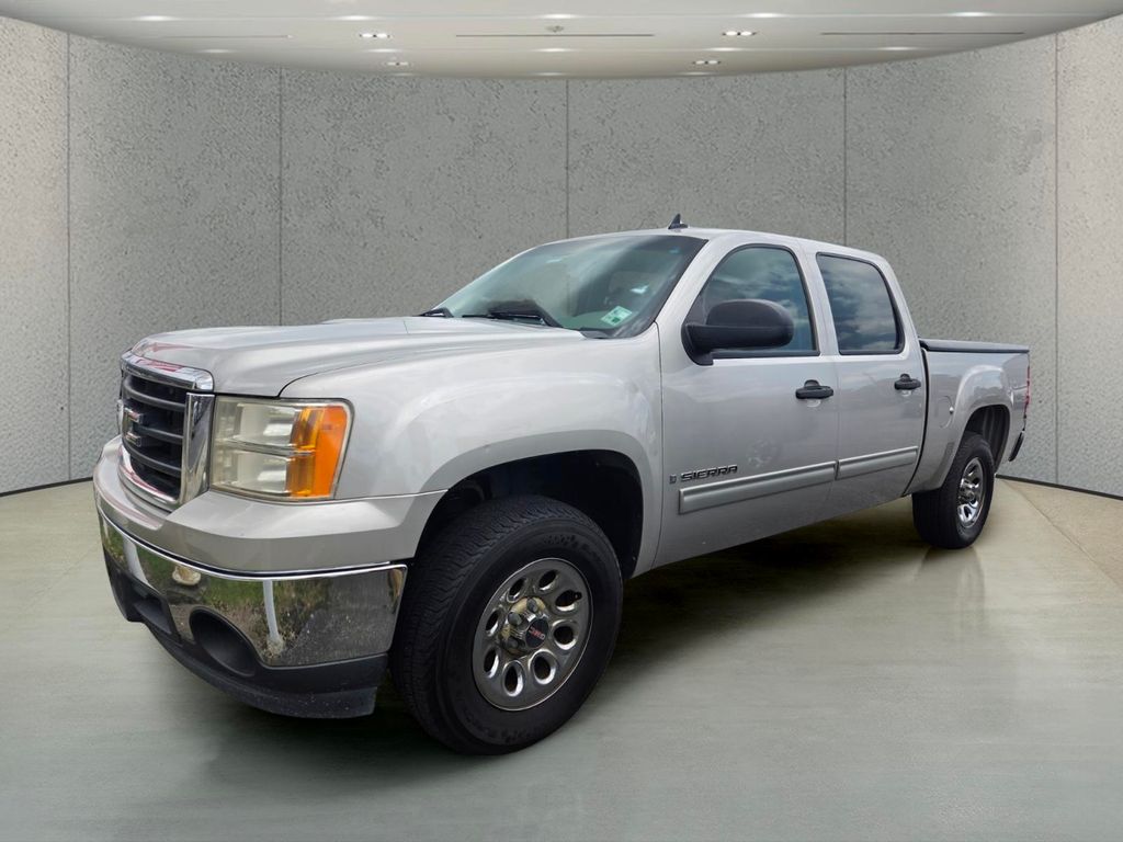 Silver Birch Metallic 2007 GMC Sierra 1500 Pickup Truck Rear-Wheel Drive 4-Speed Automatic Overdrive