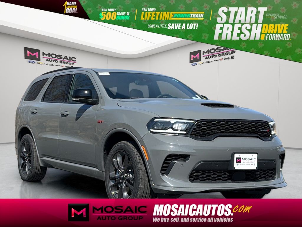Destroyer Gray Clearcoat 2026 Dodge Durango GT Plus AWD SUV / Crossover All-Wheel Drive 8-Speed Automatic