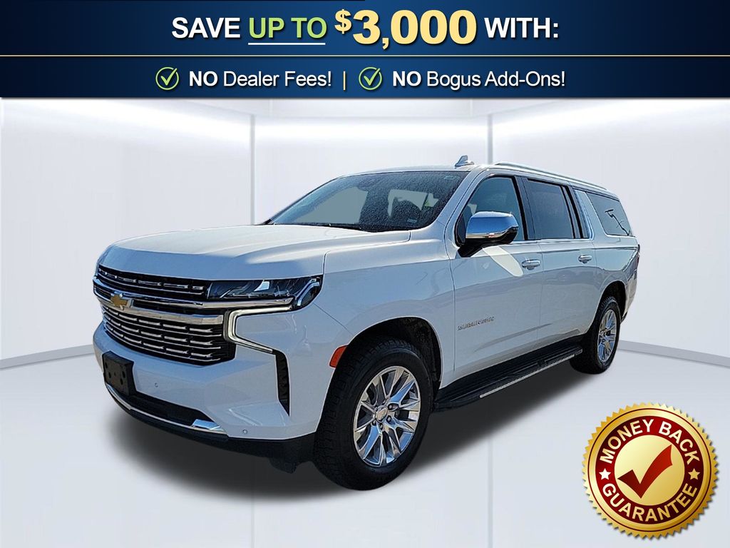 Summit White 2024 Chevrolet Suburban SUV / Crossover Four-Wheel Drive