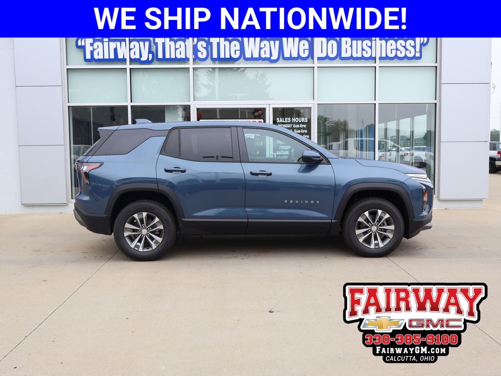 Lakeshore Blue Metallic 2027 Chevrolet Equinox SUV / Crossover Four-Wheel Drive 8-Speed Automatic