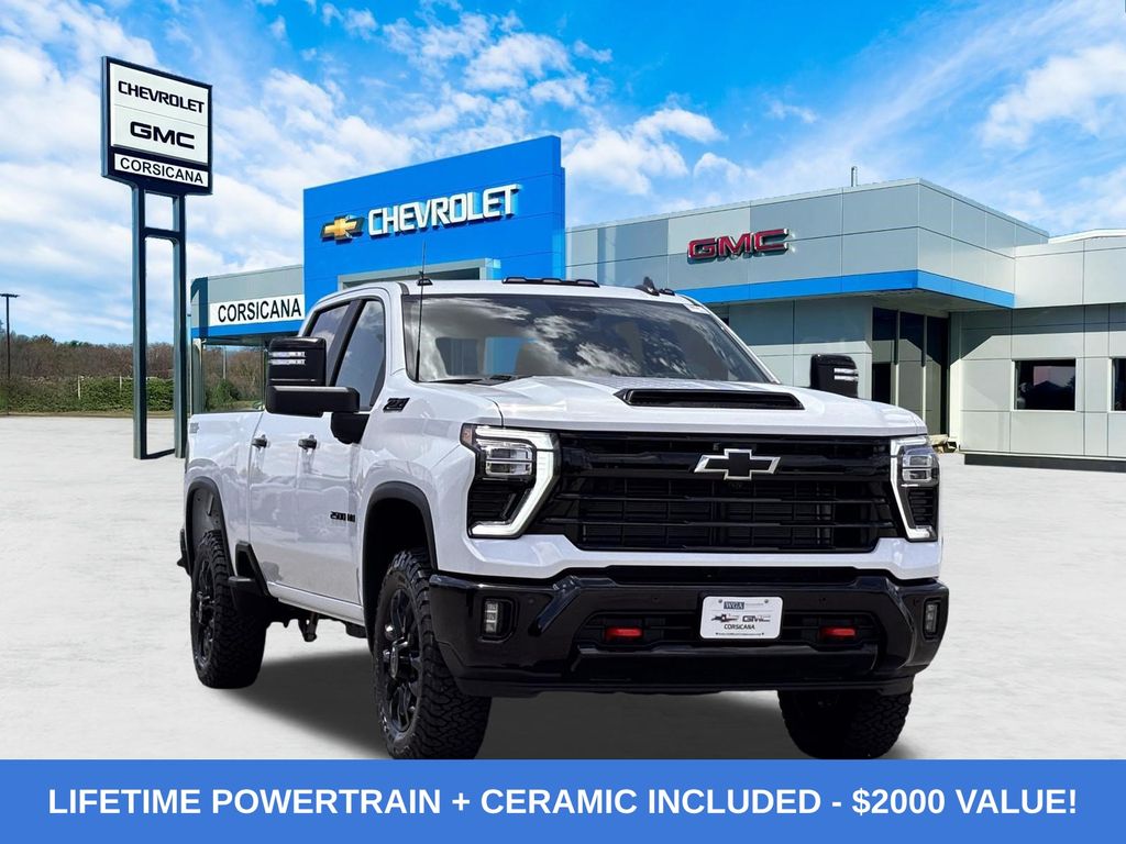Summit White 2026 Chevrolet Silverado 2500HD Pickup Truck Four-Wheel Drive Automatic