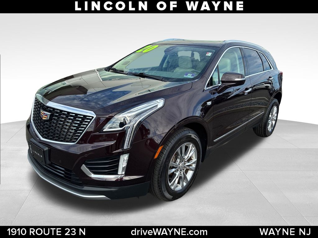 Garnet Metallic 2020 Cadillac XT5 SUV / Crossover Four-Wheel Drive 9-Speed Automatic