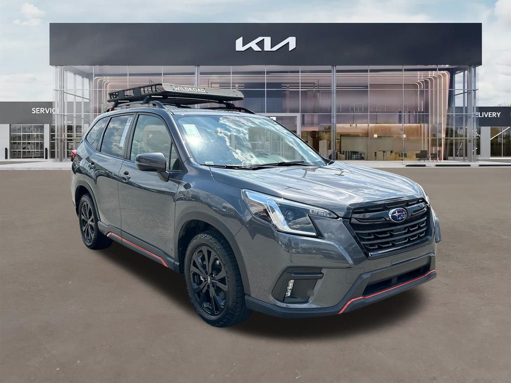 Magnetite Gray Metallic 2024 Subaru Forester SUV / Crossover All-Wheel Drive Continuously Variable Transmission