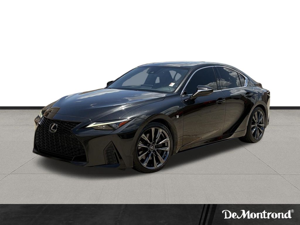 2022 Lexus IS 350 F SPORT Black at Westside Lexus