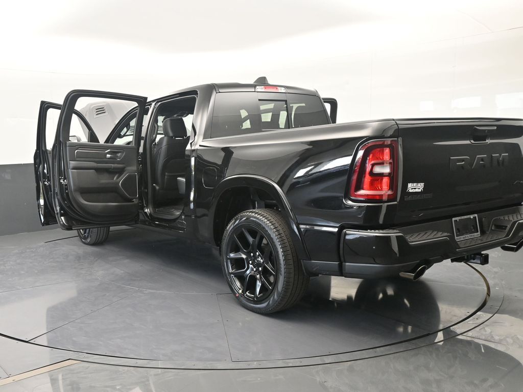 New 2026 Diamond Black Crystal Pearlcoat Ram Laramie image 75