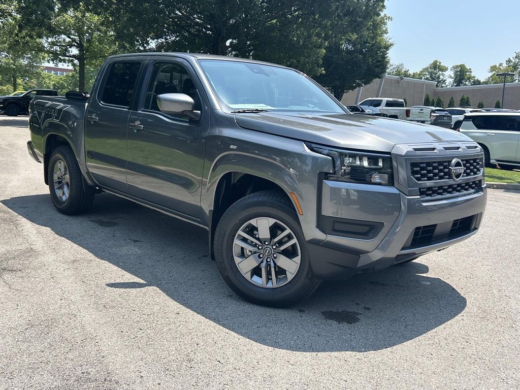 Gray (Gun Metallic) 2026 Nissan Frontier Pickup Truck 4X2 9-Speed Automatic Overdrive