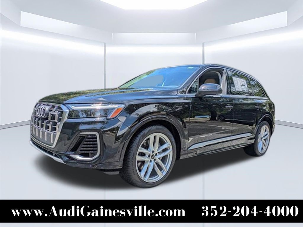 Mythos Black Metallic 2025 Audi Q7 quattro Premium Plus 55 TFSI SUV / Crossover All-Wheel Drive 8-Speed Automatic