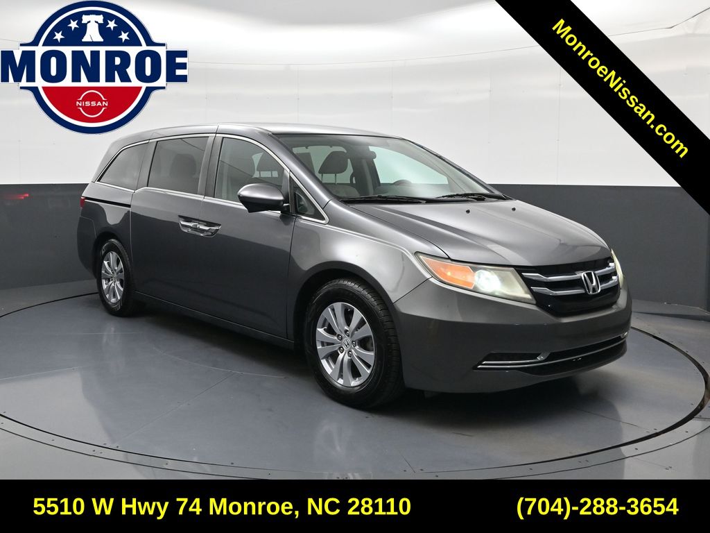 Gray (Modern Steel) 2016 Honda Odyssey Minivan Front-Wheel Drive 6-Speed Automatic