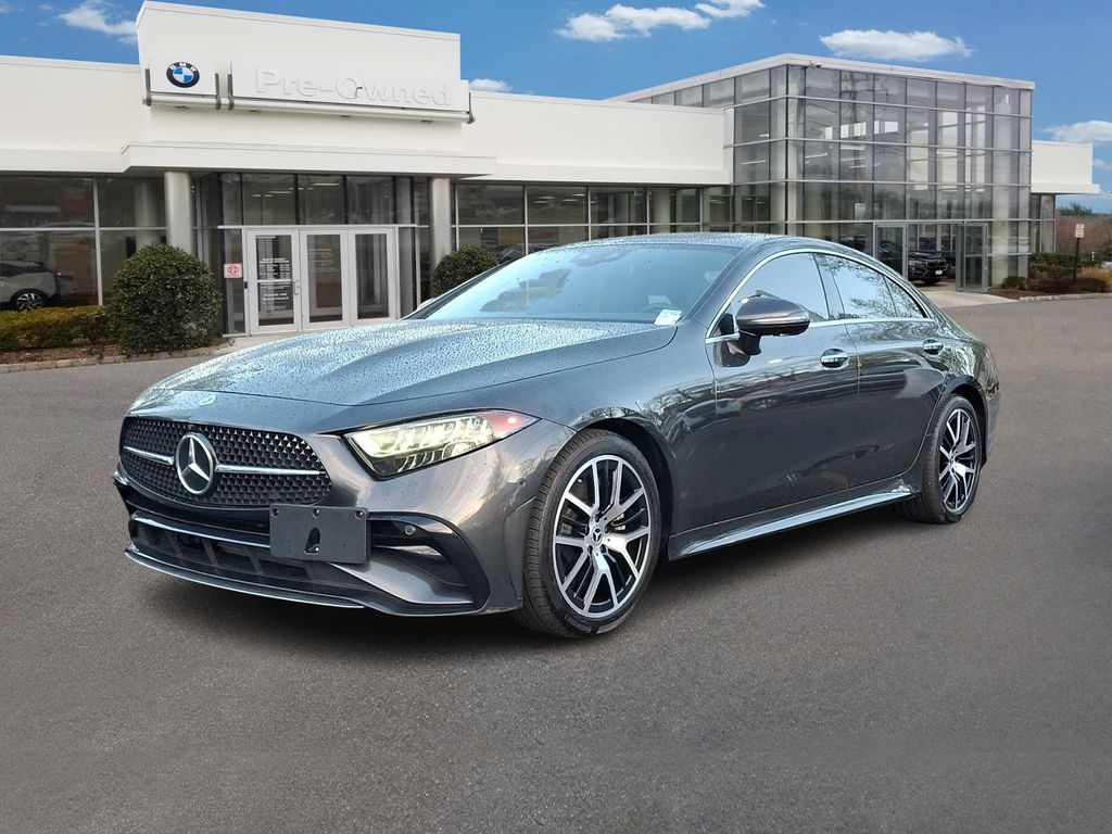Graphite Gray Metallic 2022 Mercedes-Benz CLS Coupe All-Wheel Drive 9-Speed Automatic