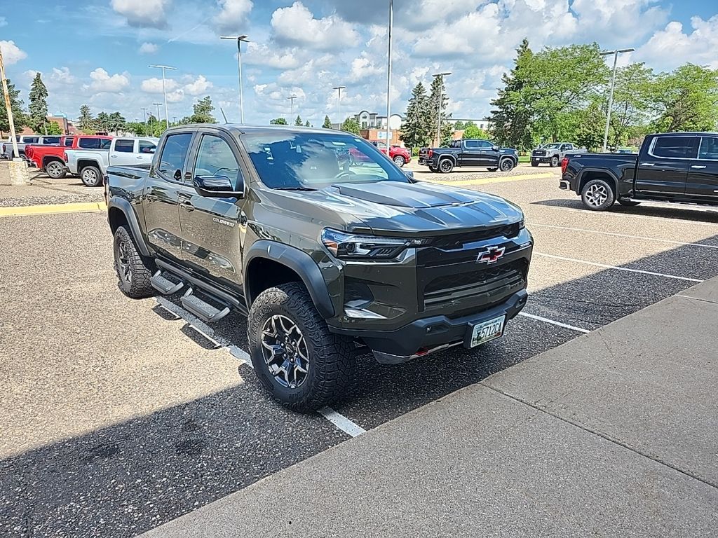 Bronze Metallic 2024 Chevrolet Colorado Pickup Truck Four-Wheel Drive 8-Speed Automatic