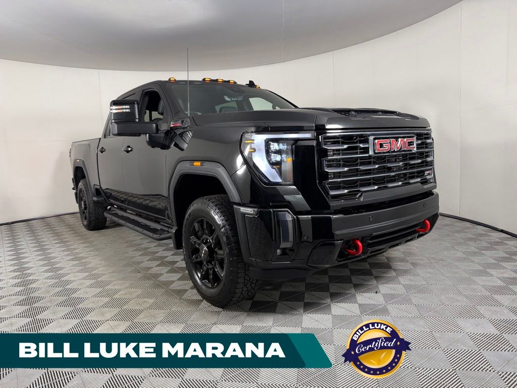 Onyx Black 2024 GMC Sierra 2500HD Pickup Truck Four-Wheel Drive Automatic