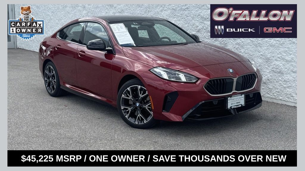 Vegas Red Metallic 2026 BMW 2 Series Sedan All-Wheel Drive 7-Speed Automatic