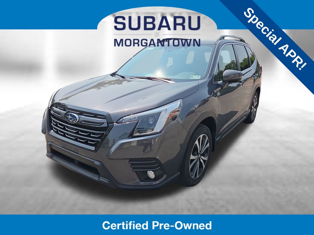 Magnetite Gray Metallic 2023 Subaru Forester SUV / Crossover All-Wheel Drive Continuously Variable Transmission
