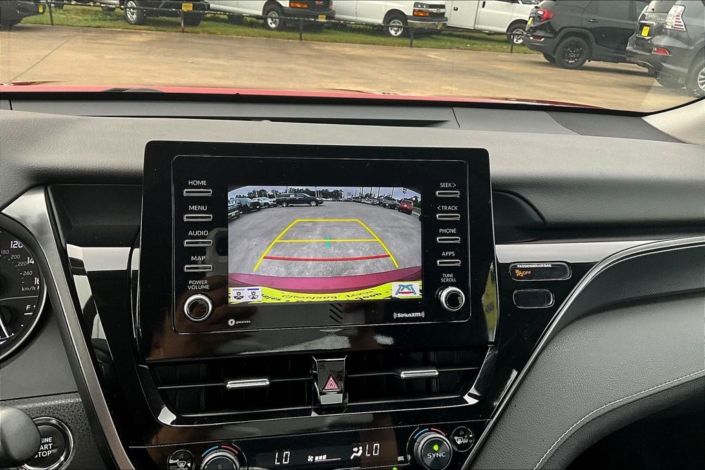 2023 Toyota Camry SE Red at Don McGill Toyota