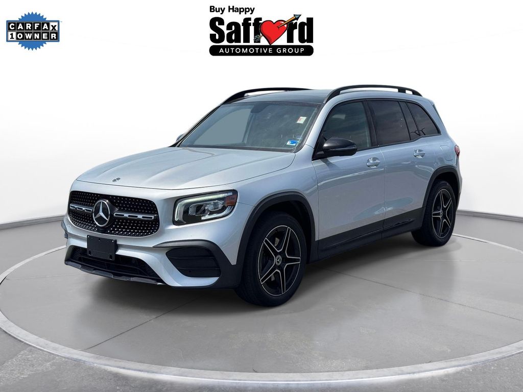 Gray 2020 Mercedes-Benz GLB 250 4MATIC SUV / Crossover All-Wheel Drive 8-Speed Automatic