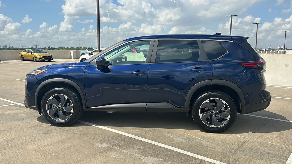2025 Nissan Rogue SV Blue at South Houston Nissan