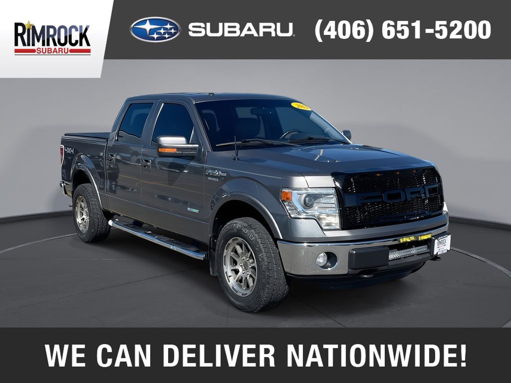 Sterling Gray Metallic 2013 Ford F-150 Pickup Truck Four-Wheel Drive 6-Speed Automatic